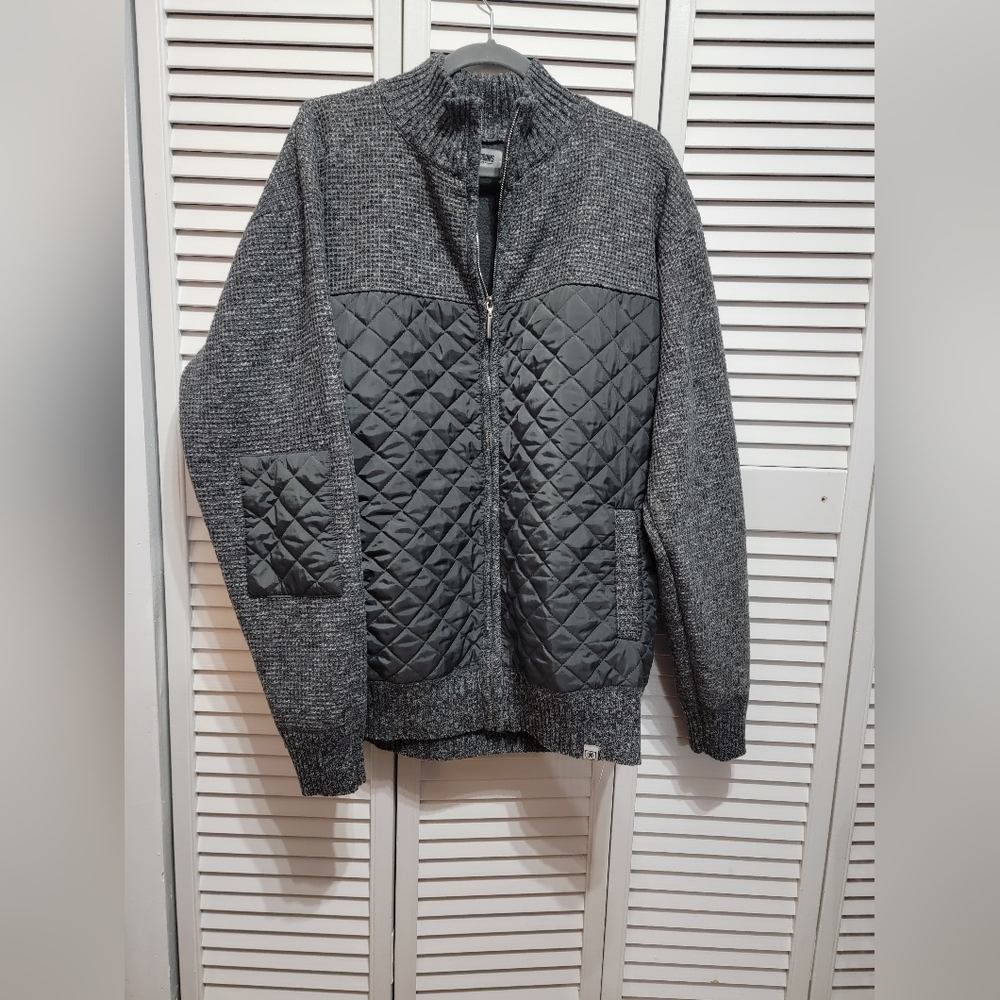 Stacy Adam's zip up sweater jacket